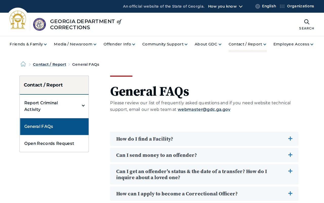 Rebecca criminal records GDC search FAQ
