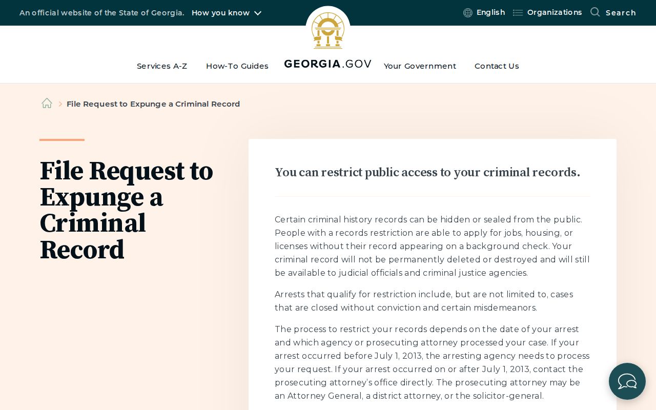 Rebecca criminal records citizen restriction guide